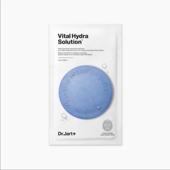 New‎ Dr Jart+ Vital Hydra Solution 1 Facial Mask - Picture 1 of 6